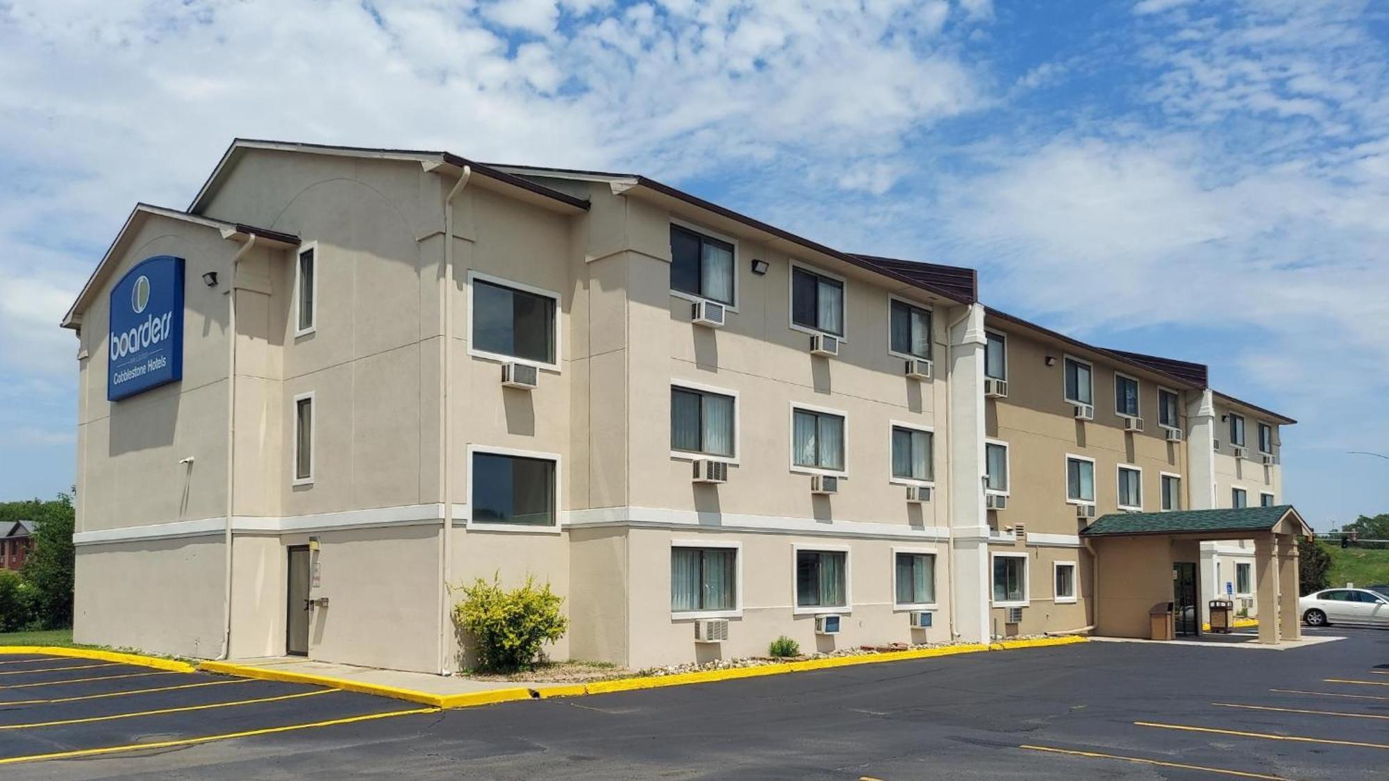 Boarders Inn & Suites By Cobblestone Hotels Waterloo Cedar Falls Exterior foto